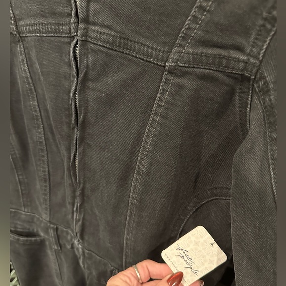 NWT We the Free Jaded One Piece in black - Picture 3 of 4